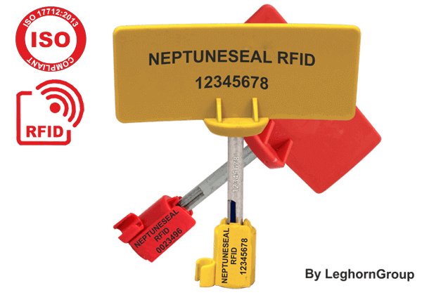 Scellé à clou RFID pour container ISO 17712 NEPTUNE SEAL